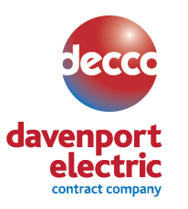 Logo for the Davenport Electric Contract Company (DECCO)